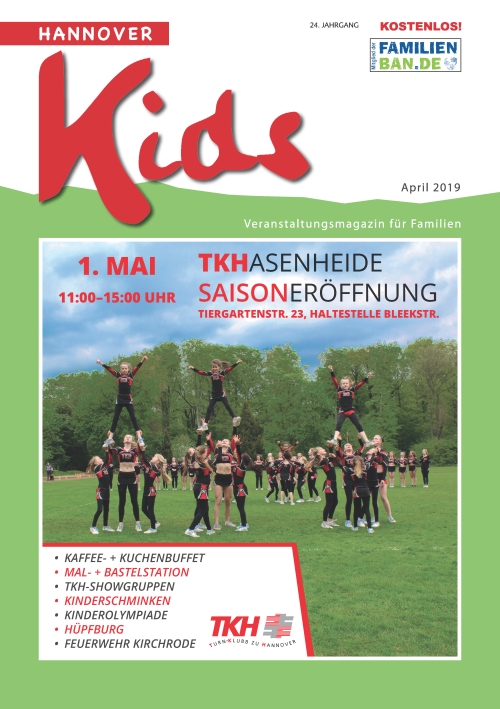 Titelbild der Ausgabe vom April 2019