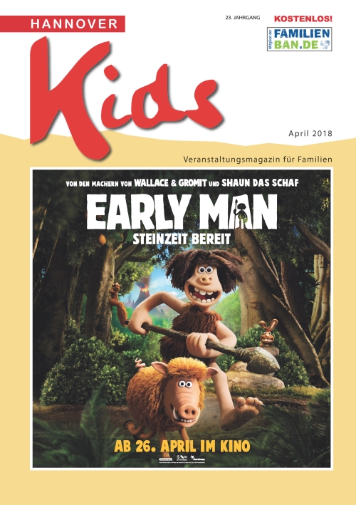Titelbild der Ausgabe vom April 2018