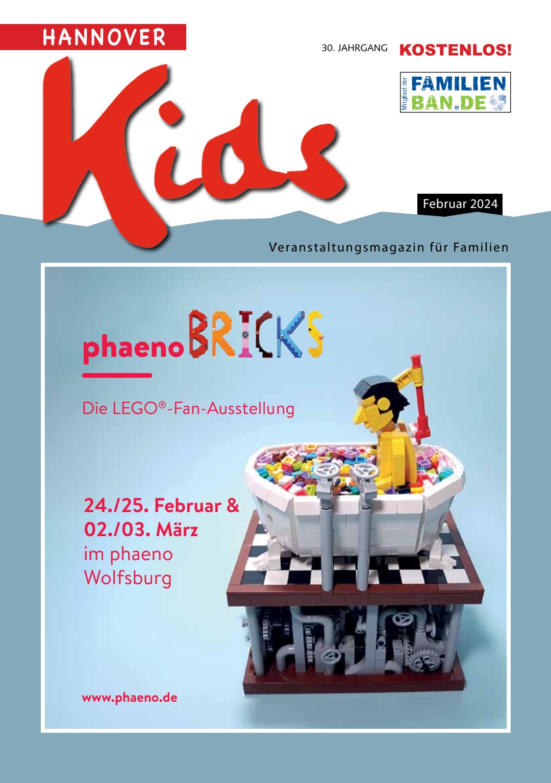 Titelbild der Ausgabe vom Februar 2024
